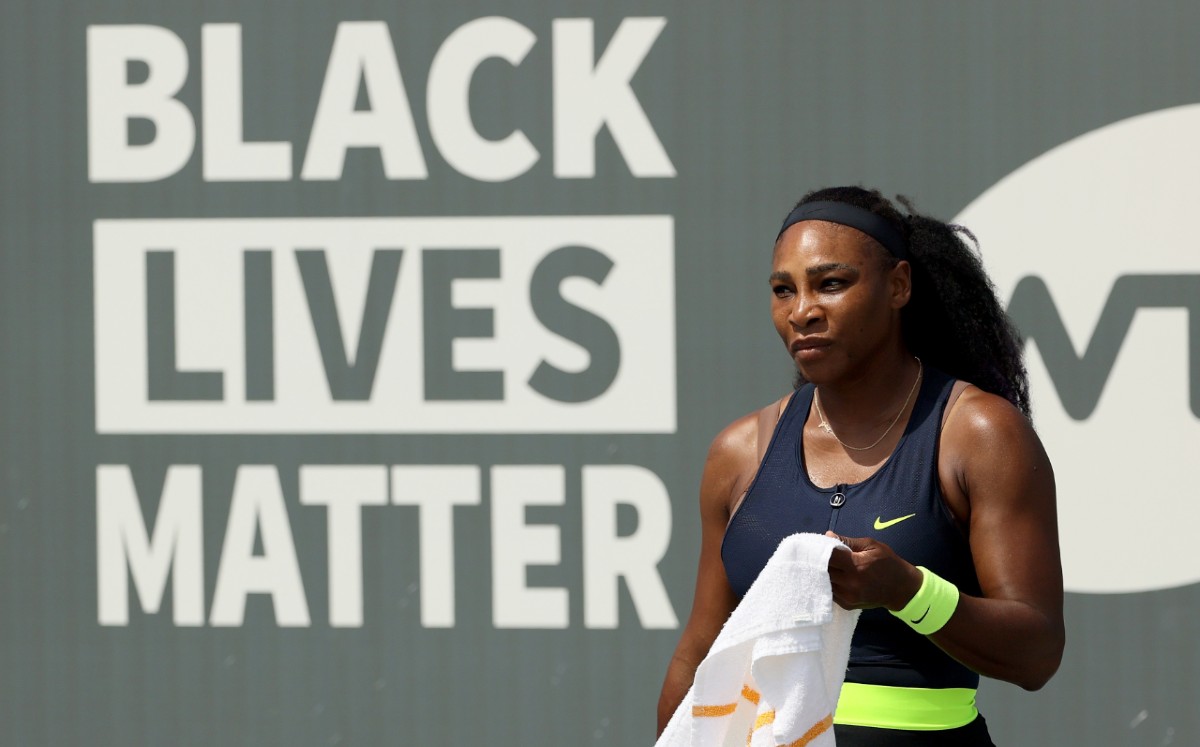 Serena Williams se vio sorprendida por Shelby Rogers, rankeada 116 de la WTA. Foto: AFP