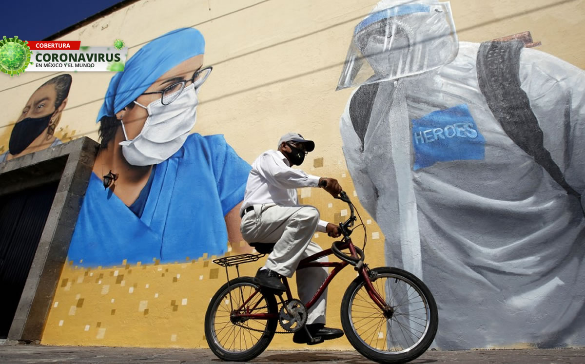 Coronavirus en México 16 de agosto de 2020. (Foto: AFP)