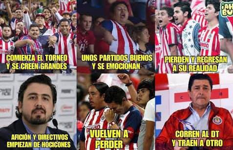 Memes de la Jornada 5 del Guard1anes 2020.