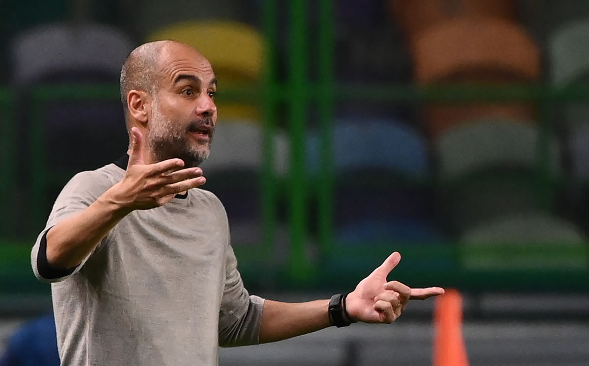 Pep Guardiola fue señalado de la derrota ante Lyon. (Foto: AFP)