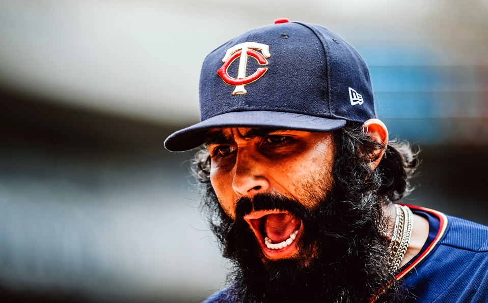 Romo rebasó los 700 ponches en el juego 715 de su carrera. (Foto: @Twins)