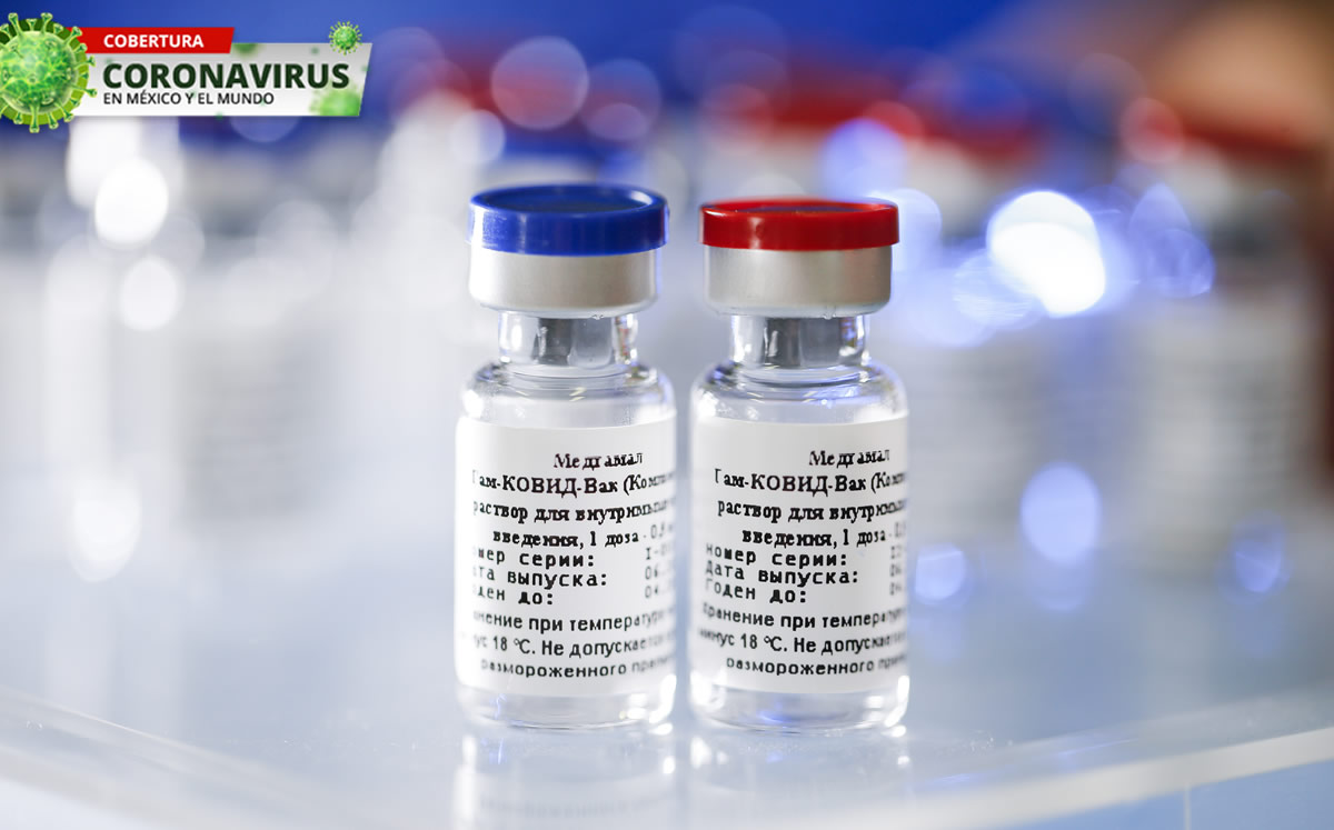 Vacuna desarrollada por Gamaleya Research contra el coronavirus. (Foto: AFP)