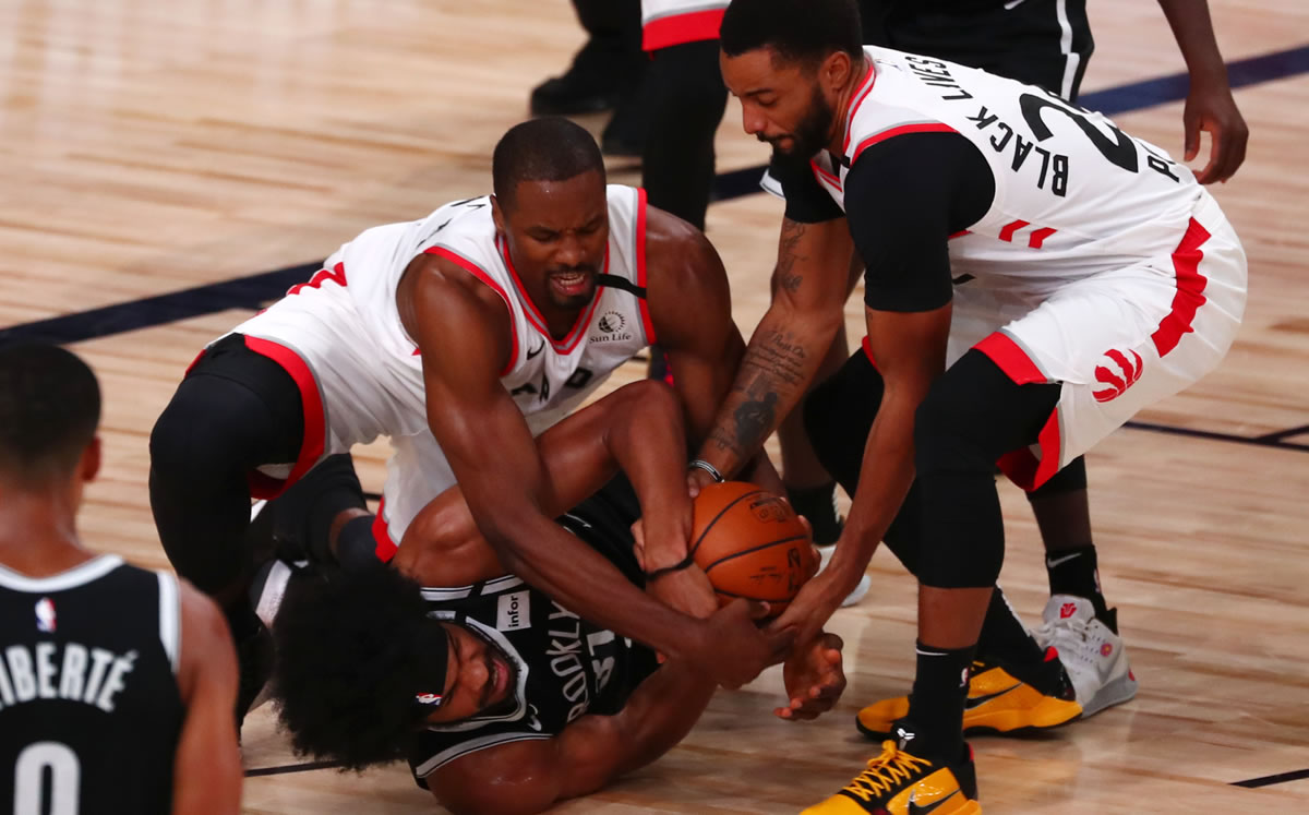 Los Raptors fulminaron a los Nets (AFP)