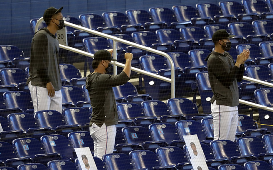 Los Marlins tuvieron el mayor número de contagios entre las organizaciones de MLB. (Foto: AP)