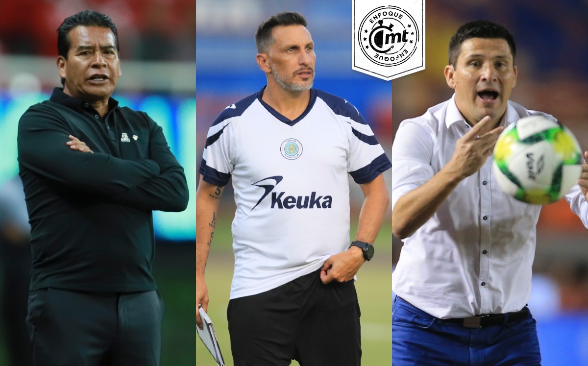 Alberto Coyote, Chaco Giménez y Gabriel Pereyra, algunos de los técnicos que deslumbrarán en la Liga de Expansión. Fotos: Imago7