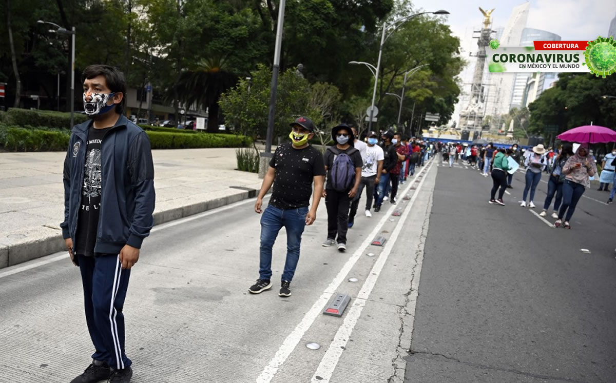 Coronavirus en México 19 de agosto de 2020. (Foto: AFP)