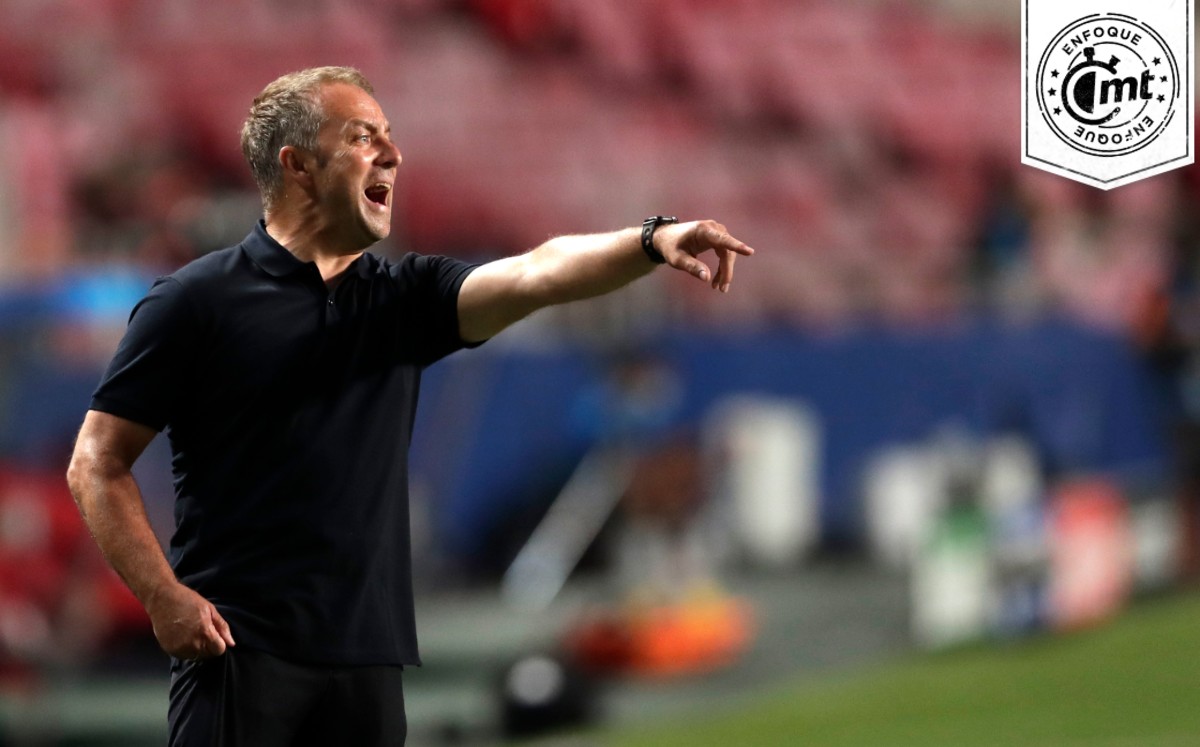 Hansi Flick entró como DT interino. Hoy está en la antesala de la Final de Champions League. Foto: AFP