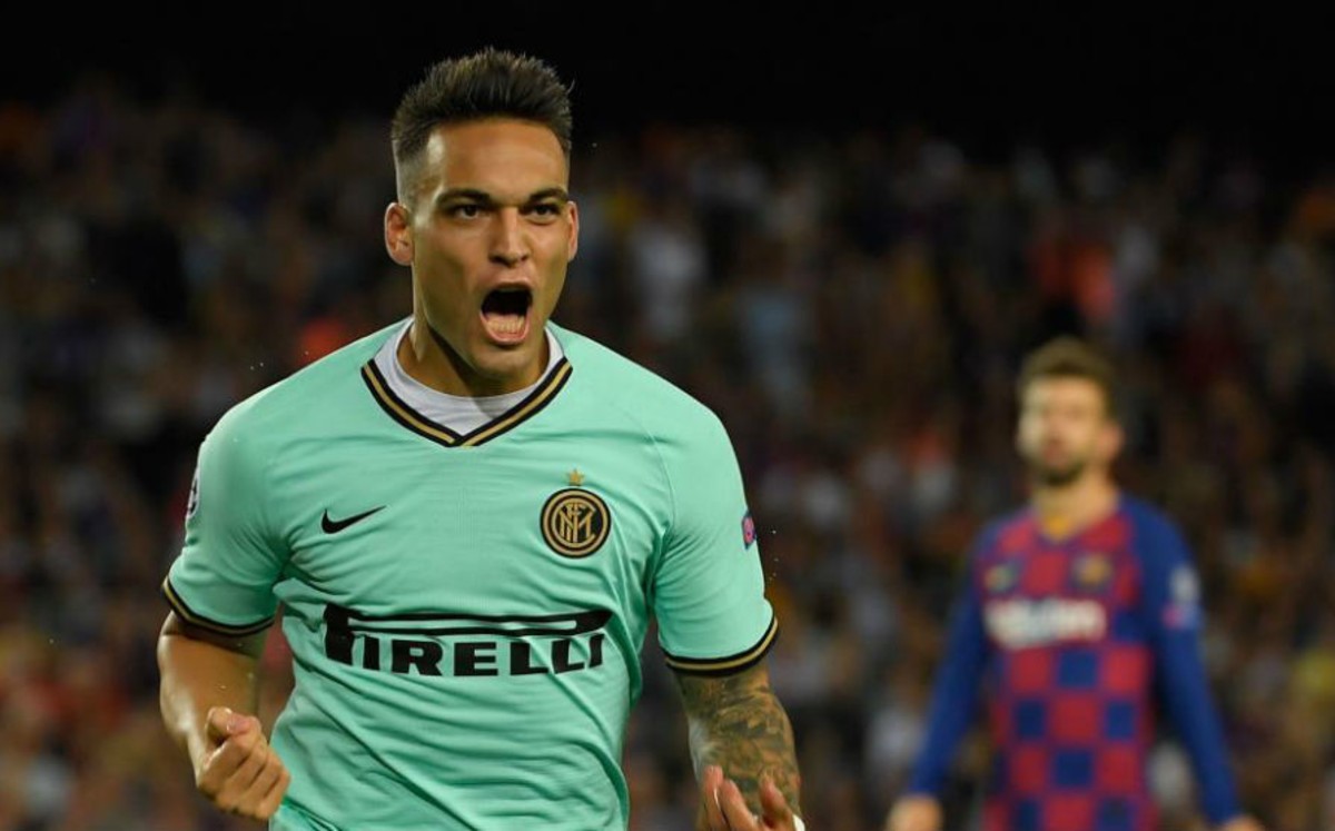 Lautaro Martínez suena cada vez más fuerte para el Barcelona. Foto: AFP