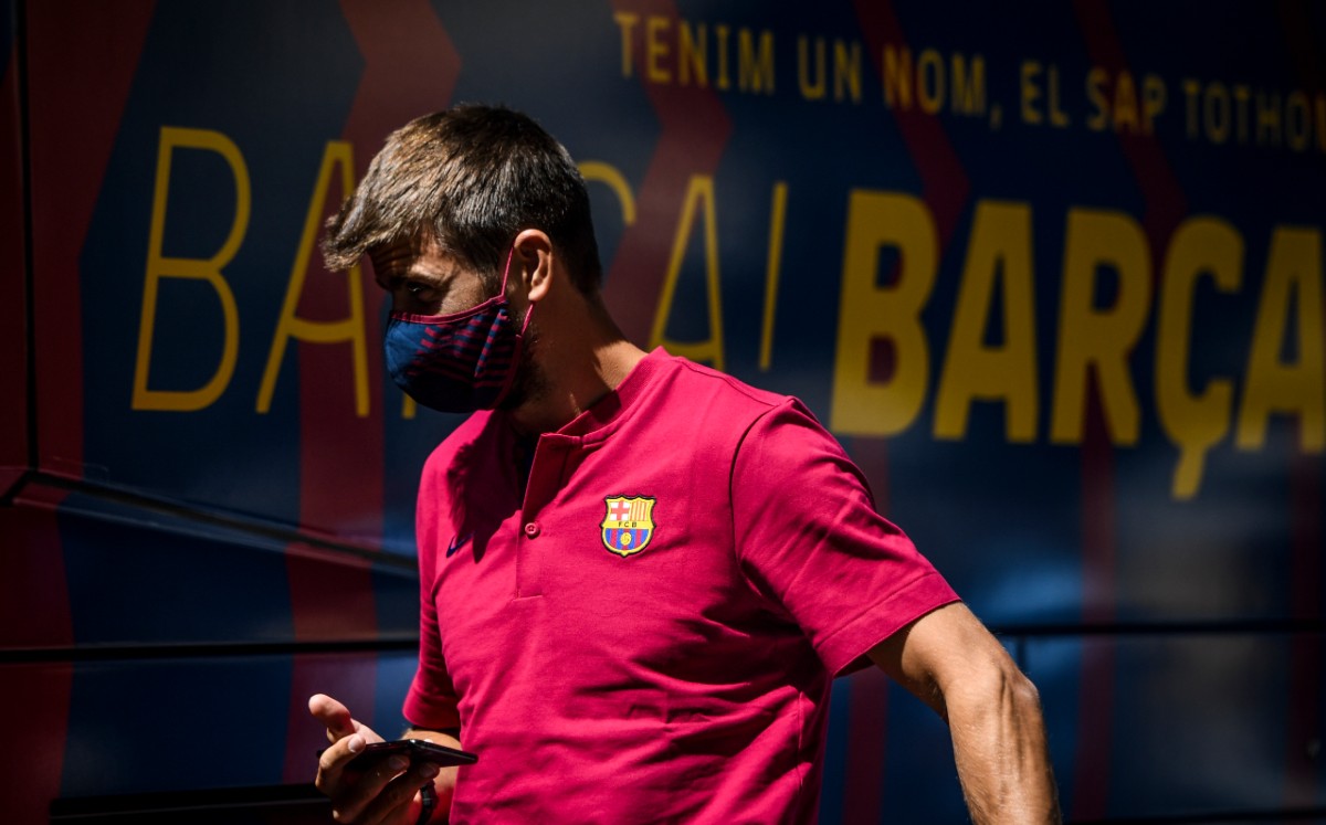 Piqué suena para volver a Inglaterra con el Fulham. Foto: AFP
