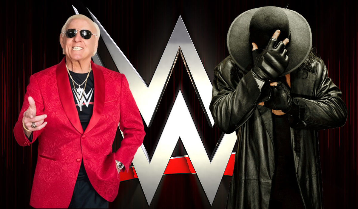 Ric Flair y The Undertaker lucharon en WrestleMania 18, con triunfo para el Hombre Muerto. (WWE)