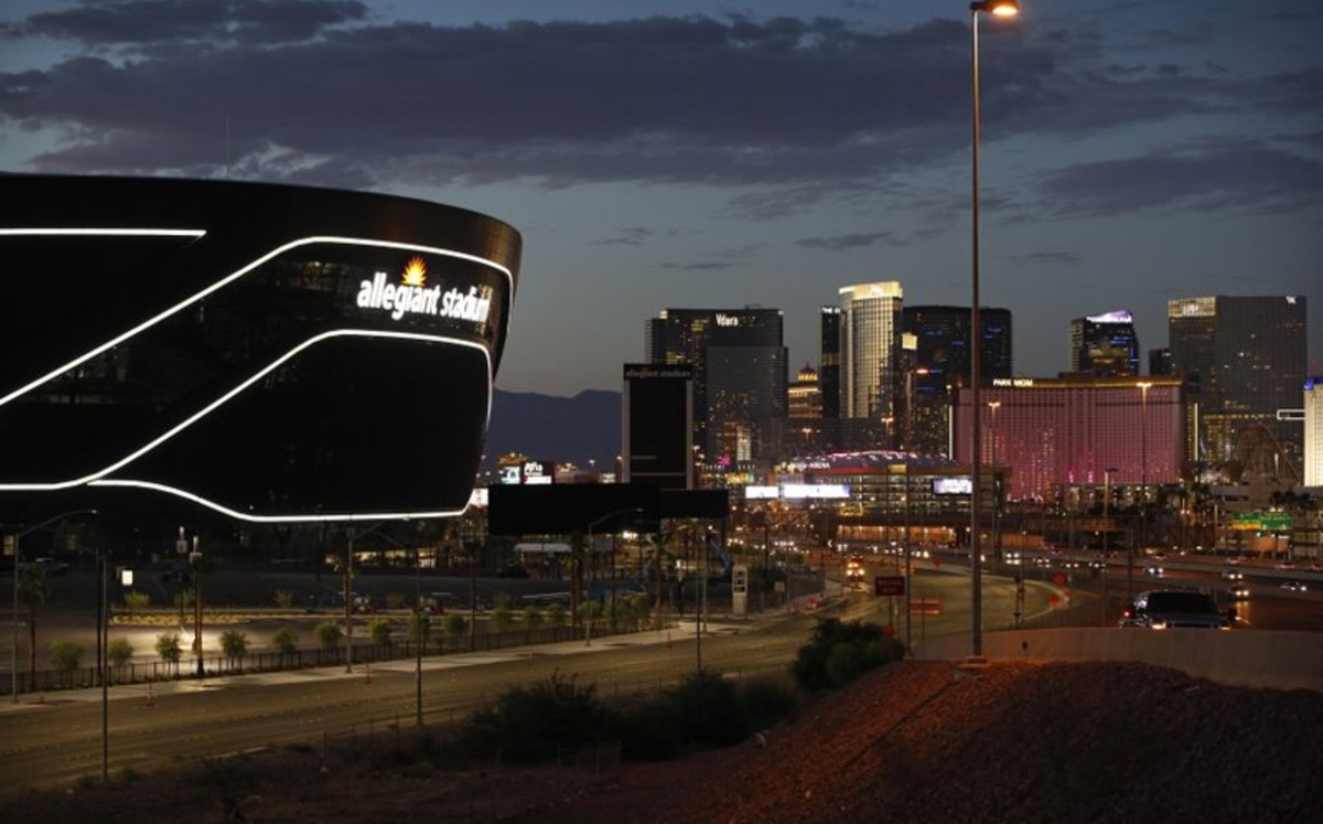 La nueva casa de los Raiders, quienes tienen un box de lujo para sus abonados. Foto: AP