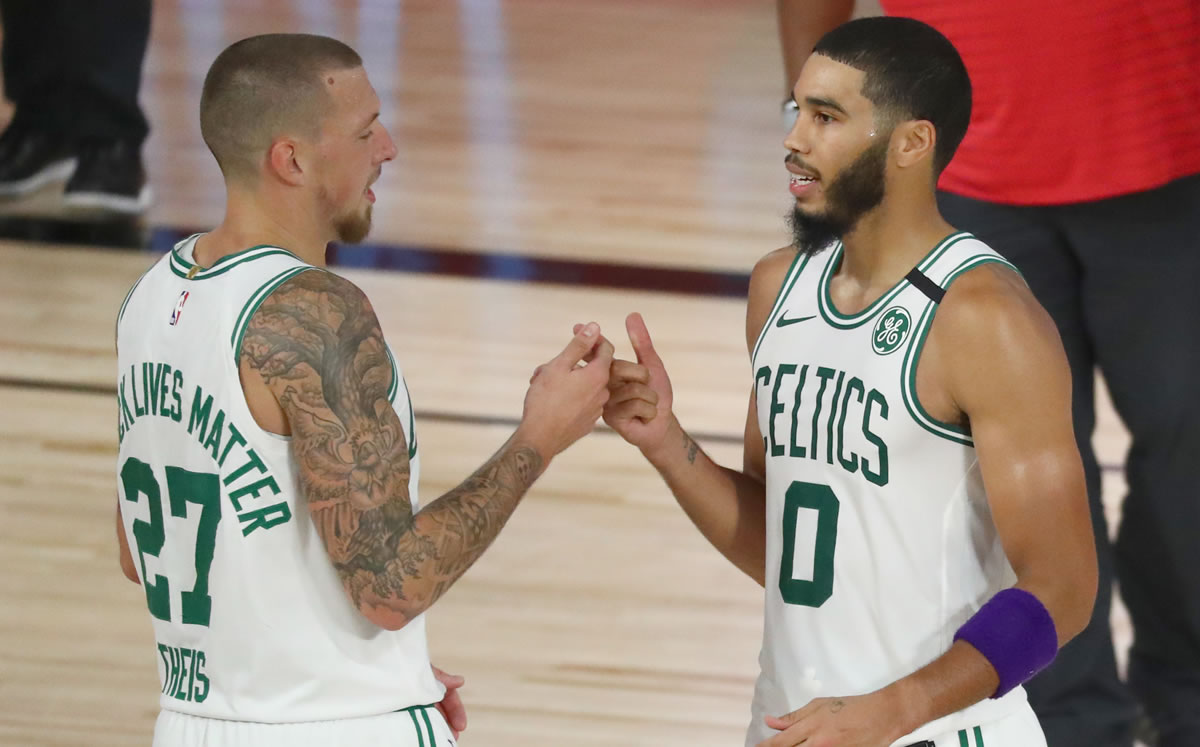 La quinteta de Boston cumplió con los pronósticos (AFP)