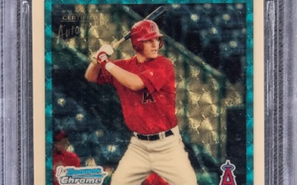 ¡ATENCIÓN! Tarjeta de Mike Trout es la más cara de la historia