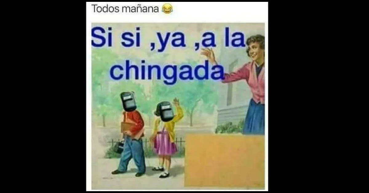 ¡Jajajajaja! No sean así, aunque estén hartos de sus bendiciones, nadie debe salir.