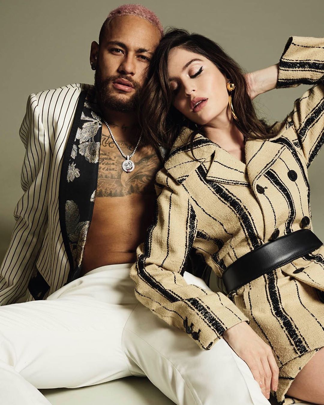 Natalia Barulich y Neymar actualmente son novios y el jugador se "burló" de Maluma tras un juego del PSG.