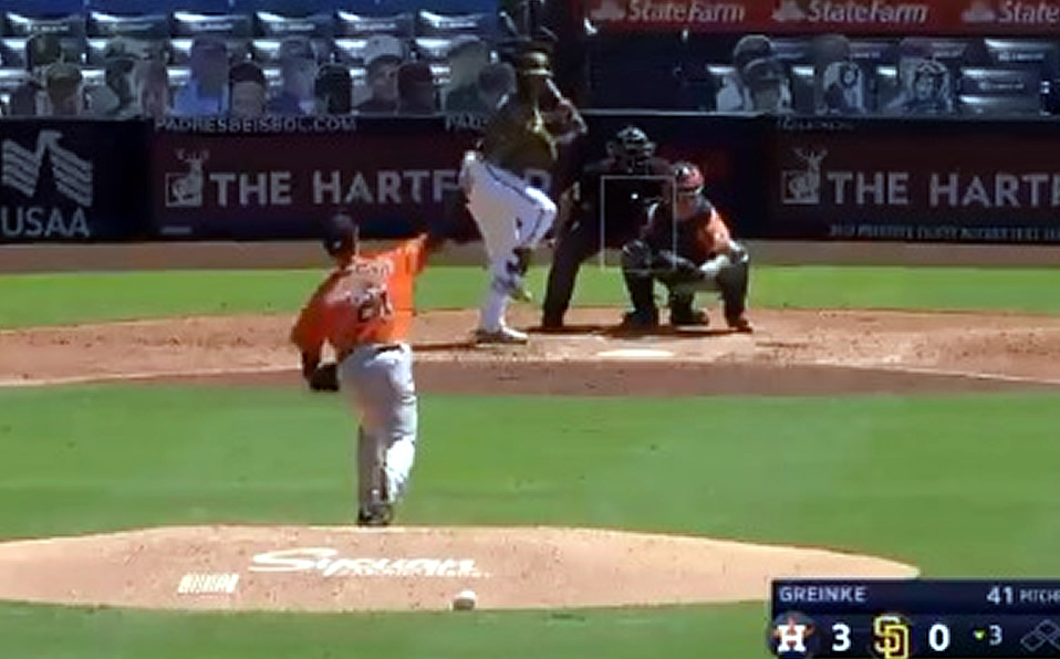 [VIDEO] El increíble pitcheo de 50 millas de Greinke