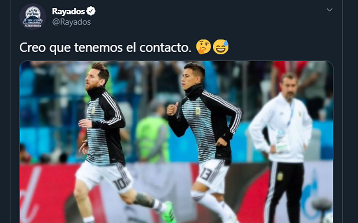 En Rayados aseguran que tienen el contacto.