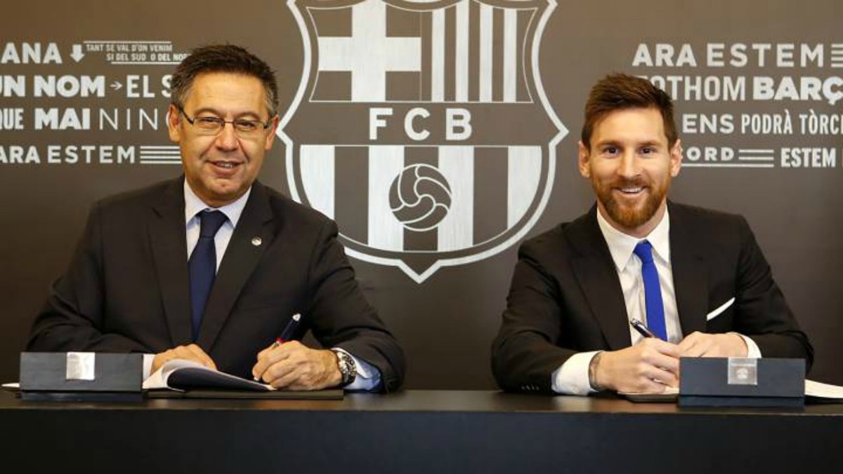 Josep María Bartomeu llegó a la presidencia del Barcelona en 2015 (Foto: AFP)
