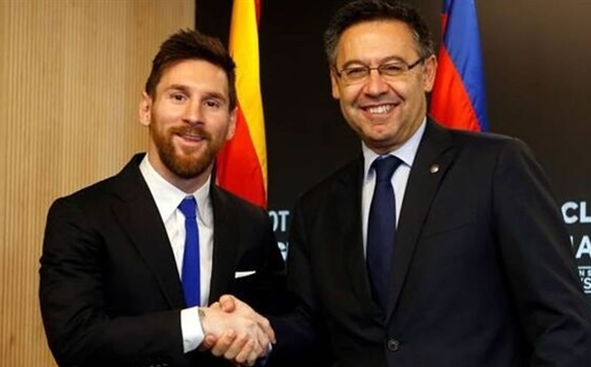 Bartomeu pide que le hable de frente. (AFP)