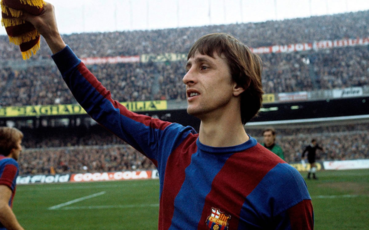 Johan Cruyff y el romance deportivo con el  presidente Josep Lluís Núñez que terminó mal.