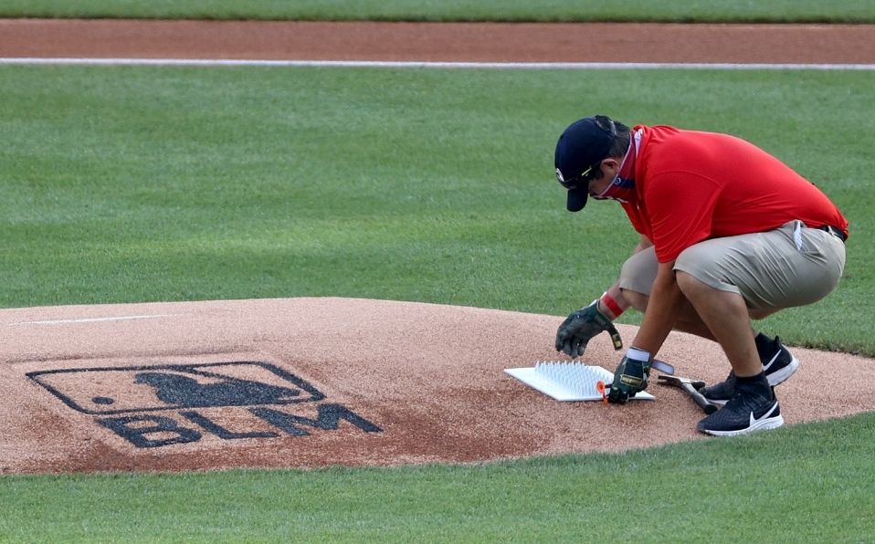 La liga ha dado su apoyo para temas raciales desde inicio de la campaña. (Foto: @MLB)