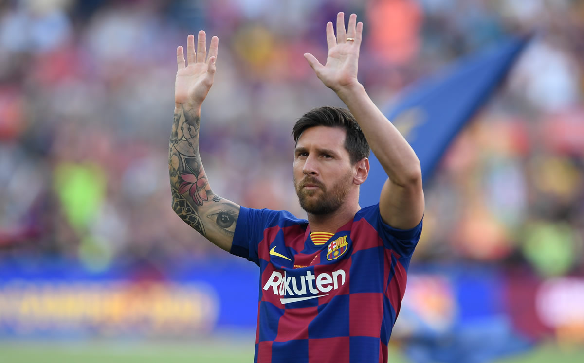 Messi comunicó al FC Barcelona que desea salir del club. (Foto: AFP)