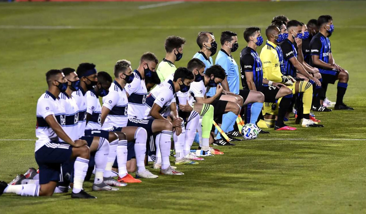 La MLS dio por suspendida la jornada de este miércoles por la agresión al afroamericano Jacob Blake. (AFP)