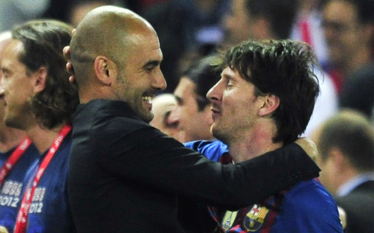 Los rumores de la unión entre Guardiola y Messi son cada vez más fuertes. Foto: AFP