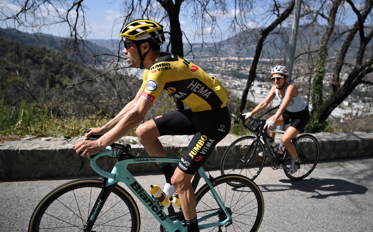 El coronavirus pone en alerta roja a la Tour de Francia. Foto: AFP