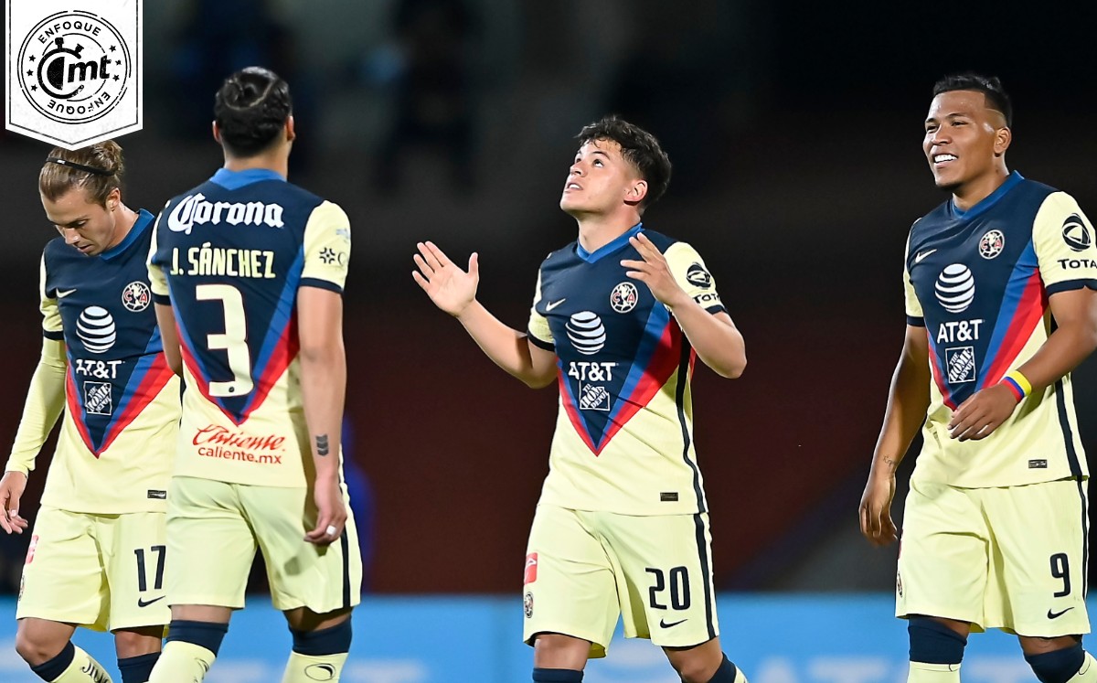Con goles, América ha compensado su mal arranque defensivo. Foto: Imago7