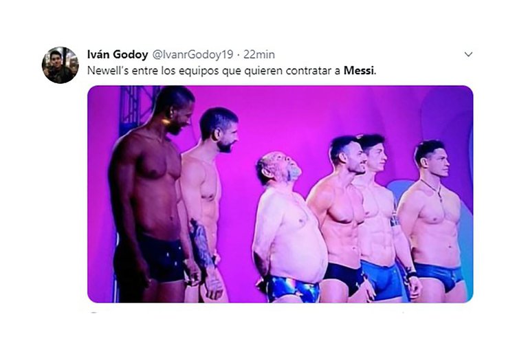 Jajajajajajaja ¡pobre Newell's! ¿Con qué piensa siquiera pagarle a Leo?