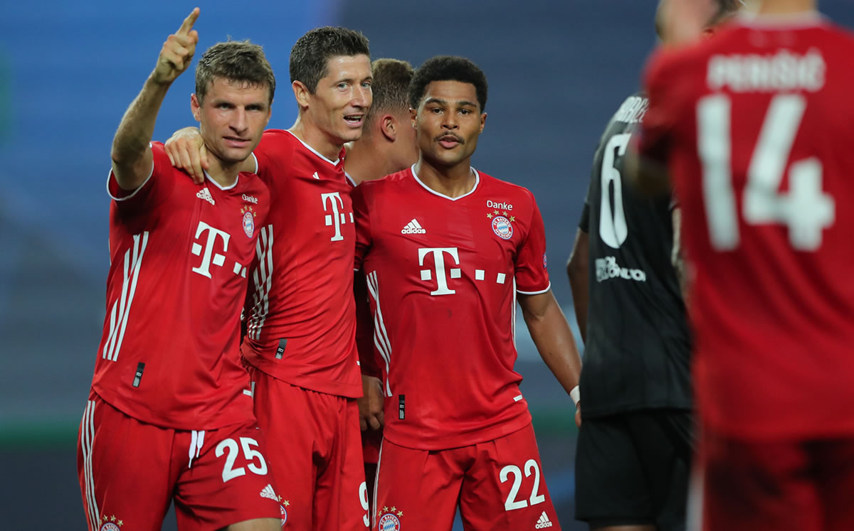 El Bayern aplastó al Barcelona en cuartos de final (AFP)