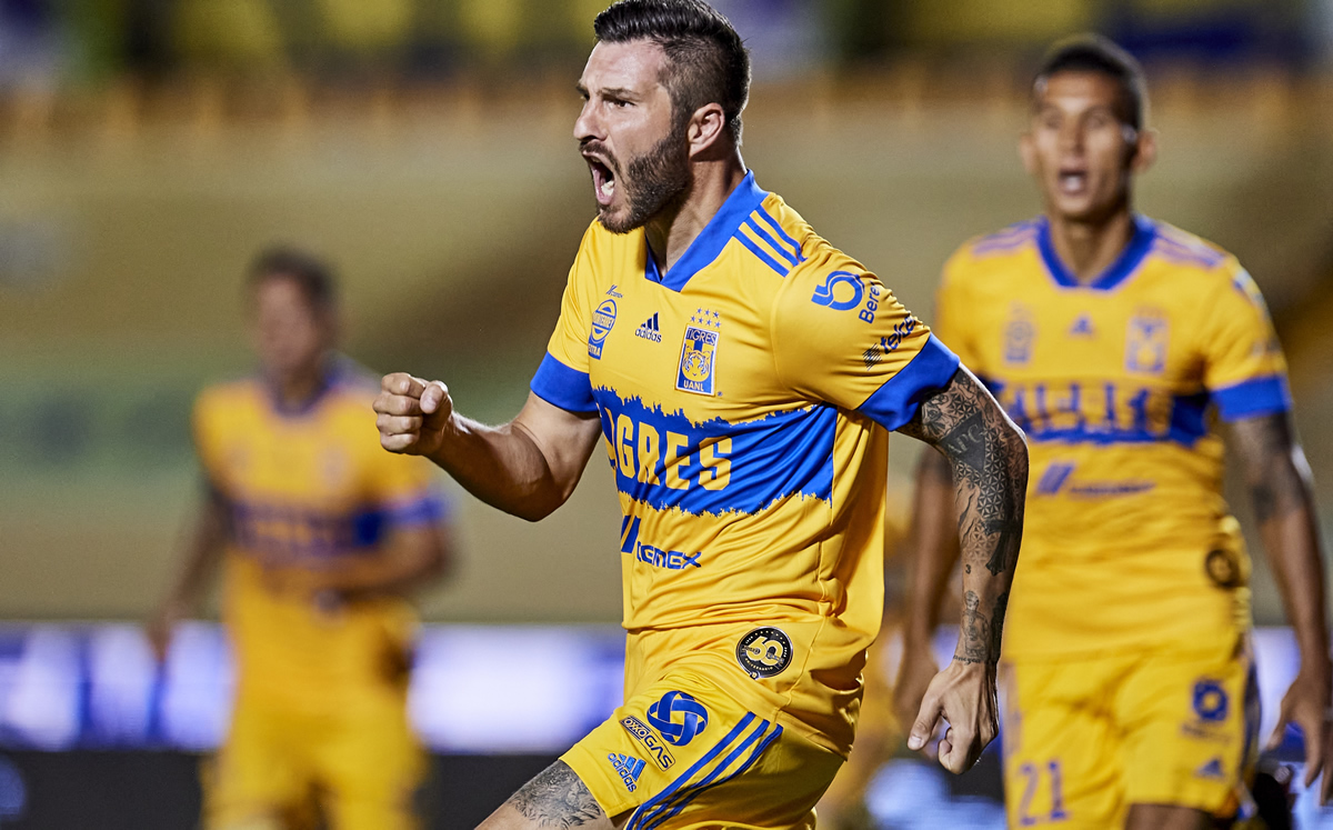 Gignac anotó su séptimo gol en Guard1anes 2020 ante Mazatlán este viernes. (Foto: Mexsport)