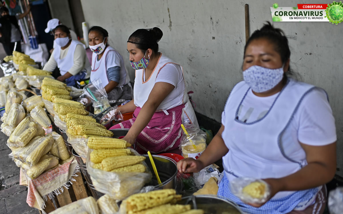 Sigue todos los detalles de lo que ocurre con la pandemia en México. (AFP)