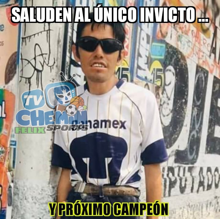 Será el único invicto, pero Pumas no se quita la fama de "apestosos".