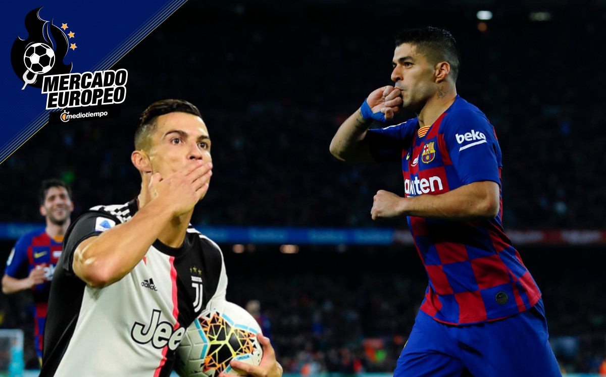 Luis Suárez podría compartir cancha con CR7. FOTOS: AFP | Imago7.