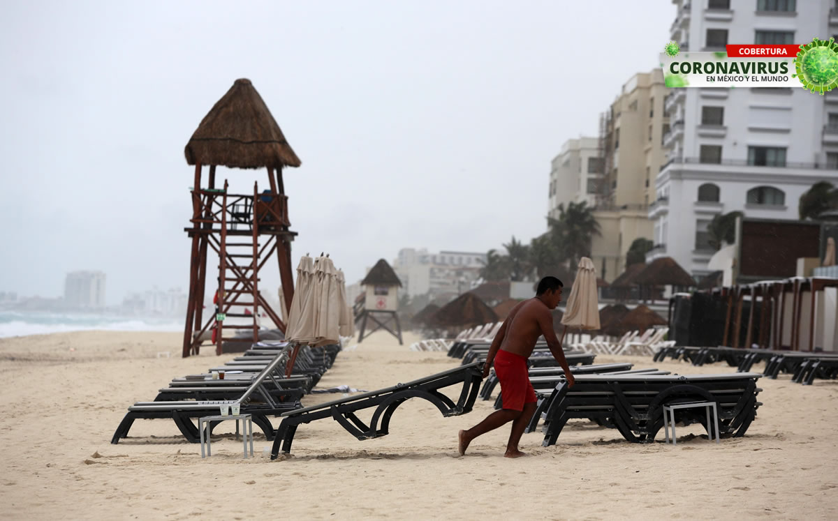 El coronavirus afectó fuerte al turismo en México. (Foto: EFE)