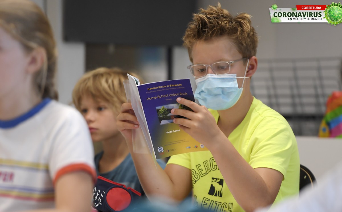 Francia a reabierto las escuelas tras el confinamiento por coronavirus. Foto: AFP