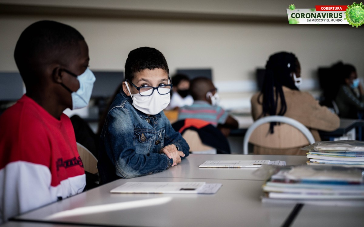 En países como en Francia, los niños ya han regresado a la escuela. Foto: AFP