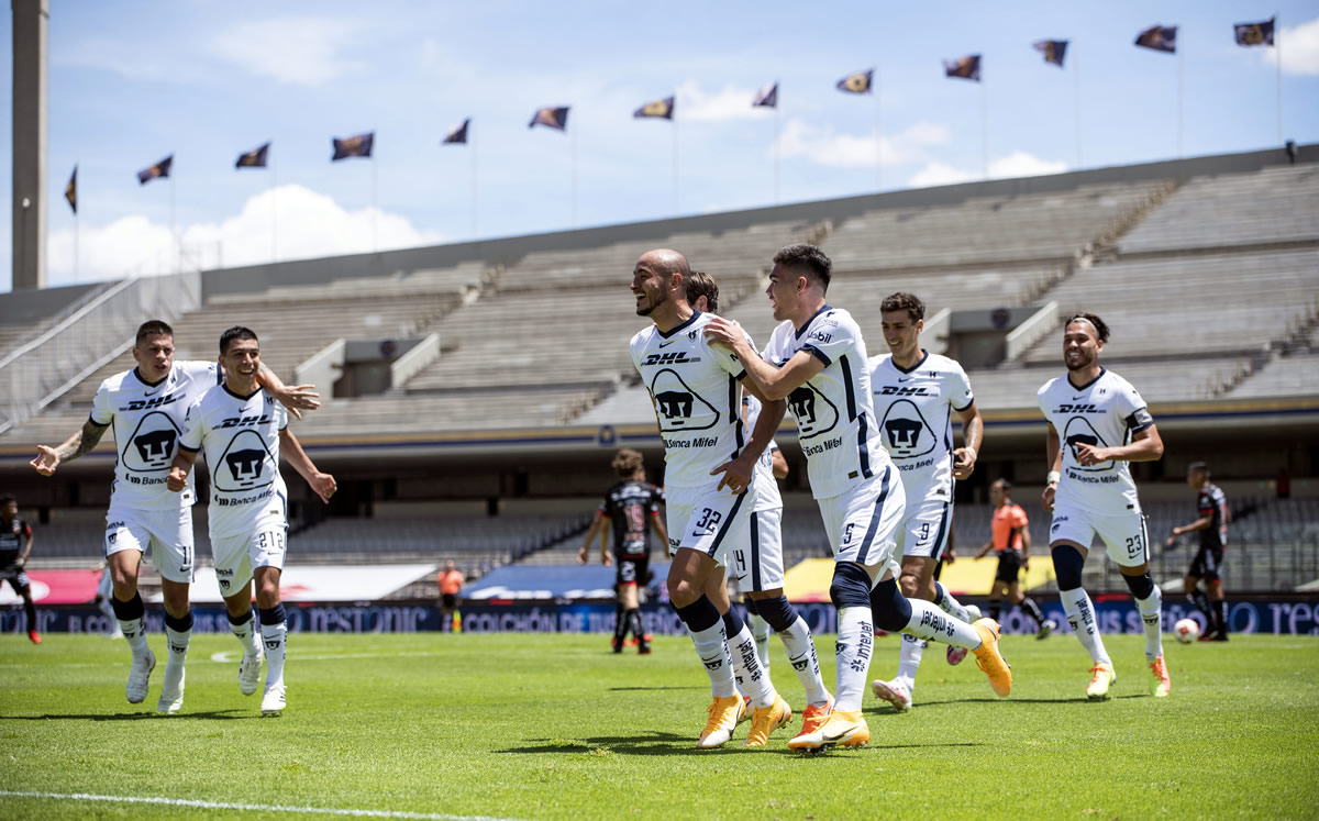 Los universitarios no han perdido en lo que va del Guard1anes 2020. (Foto: Mexsport)
