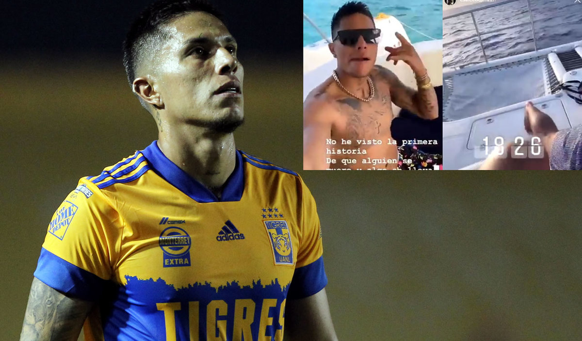 Carlos Salcedo pasó el fin de semana en Cancún y armó una fiesta en un yate. (Imago7)
