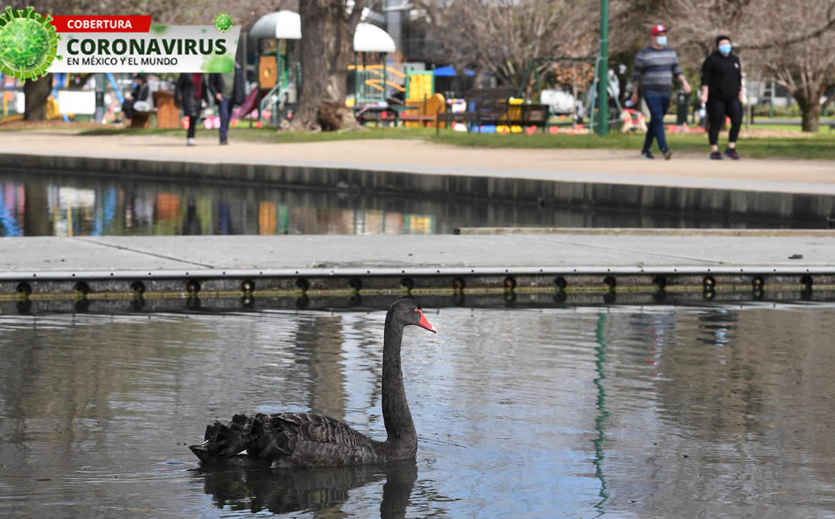 Lago Albert Park en Melbourne. (Foto: AFP)