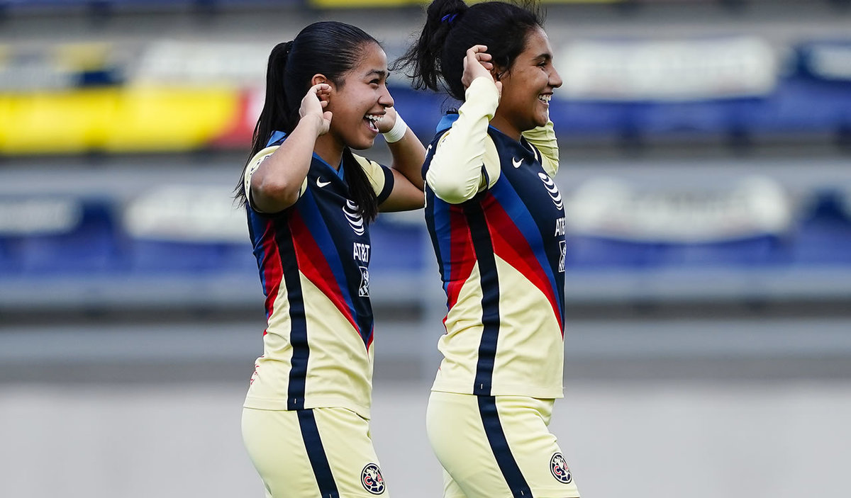 América lleva cuatro victorias en mismo número de juegos en la Femenil. (Imago7)