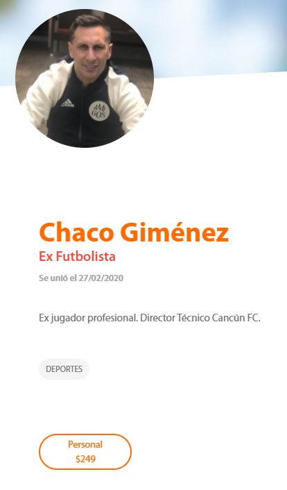 El Chaco hoy entrena a Cancún FC en la Liga de Expansión