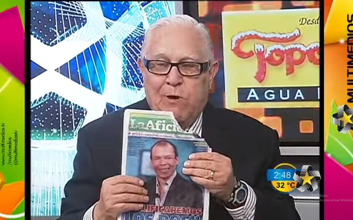 El día que don Rober se comió un periódico por culpa de Rayados