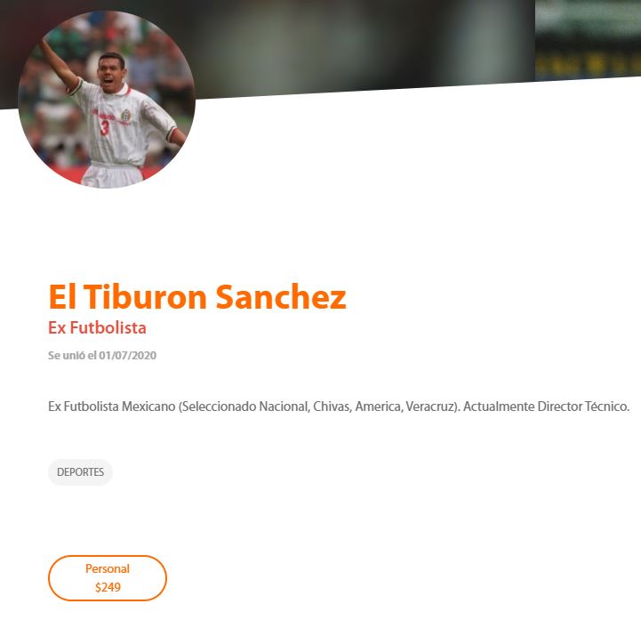 El Tiburón se ha desarrollado como director técnico