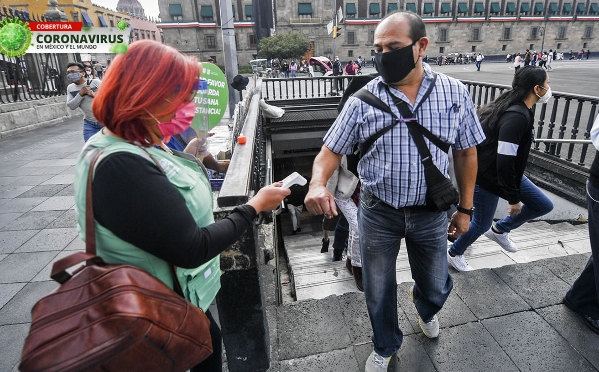 La Ciudad de México, castigada por el COVID-19 (AFP)