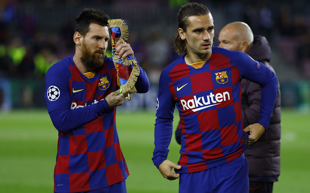 Leo y Griezmann, una sociedad que podría cortarse (Imago7)