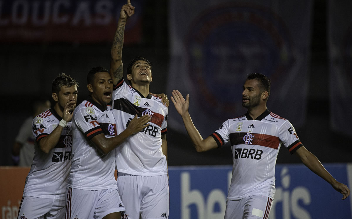 El Mengado dio una exhibición ante el Bahía (Clube de Regatas do Flamengo)