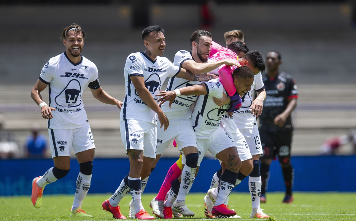 Pumas marcha invicto en el Guard1anes 2020. (Foto: Mexsport)